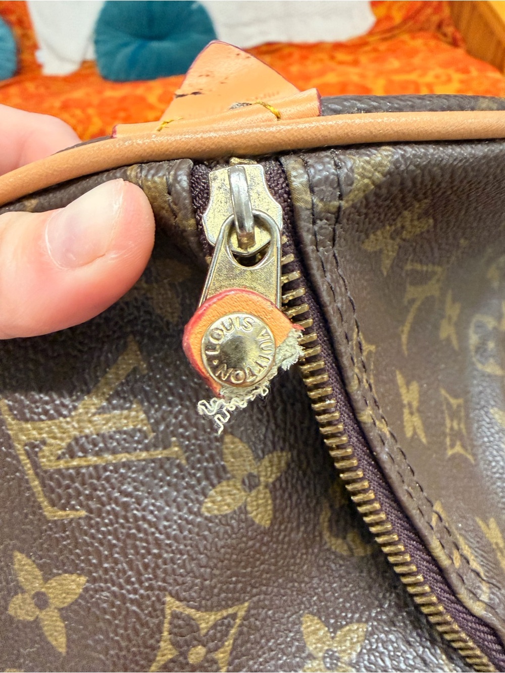 Louis Vuitton Brown Monogram Speedy 40 - Picture 5 of 7